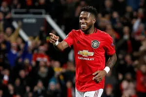 Tiền vệ Fred mừng những bàn thắng hiếm hoi của mình ở Man.United. Ảnh: Getty Images
