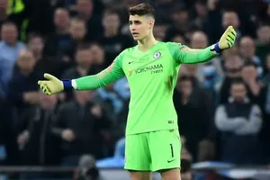 HLV Frank Lampard rất cứng rắn với thủ thành Kepa Arrizabalaga. Ảnh: Getty Images