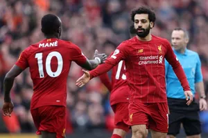 Các ngôi sao của Liverpool đã kịp bừng tỉnh để giúp đội chiến thắng. Ảnh: Getty Images 