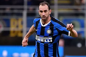 Trung vệ Diego Godin của Inter Milan. Ảnh: Getty Images 