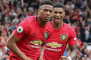Marcus Rashford và Anthony Martial vẫn phải nỗ lực để giành vị trí. Ảnh: Getty Images