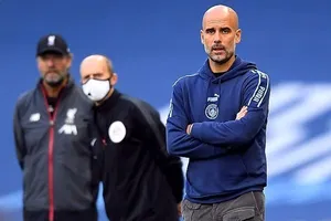 HLV Pep Guardiola tự tin Man.City có thể lật ngược lệnh cấm Champions League. Ảnh: Getty Images