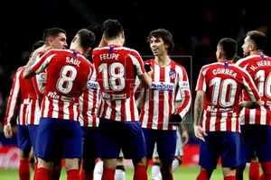 Chưa xác định liệu có cầu thủ nào của Atletico Madrid dương tính hay không. Ảnh: Getty Images