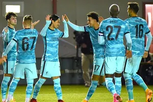 Liverpool đã vùi dập Lincoln 7-2 bằng đội hình 2 của mình. Ảnh: Getty Images