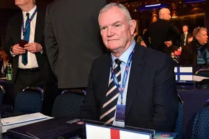 Greg Clarke đã từ chức vai trò người đứng đầu FA. Ảnh: Getty Images 