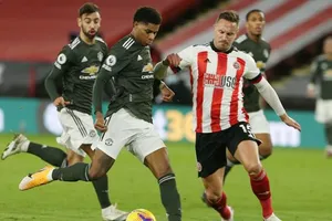 Marcus Rashford tỏa sáng giúp Man.United giành chiến thắng hệ trọng. Ảnh: Getty Images 