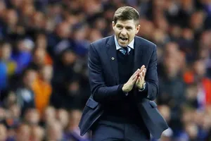 Steven Gerrard đang phát triển mạnh mẽ trên cương vị một HLV. Ảnh: Getty Images 