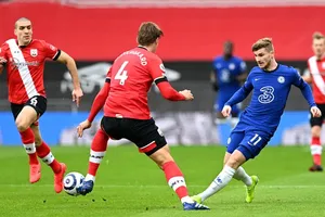 Chelsea bất lực chia điểm ở Southampton. Ảnh: Getty Images