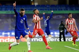 Hakim Ziyech truyền cảm hứng cho chiến thắng 2-0 trước Atletico. Ảnh: Getty Images 