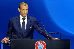 Chủ tịch UEFA, Aleksander Ceferin sẽ mạnh tay trừng phạt các CLB “ngoan cố”. Ảnh: Getty Images