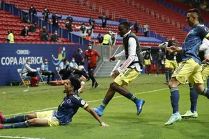 Luis Diaz với màn trình diễn ấn tượng giúp Colombia thắng phút cuối. 