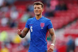 Ben White trong màu áo tuyển Anh tại Euro 2020. Ảnh: Getty Images