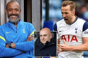 HLV Nuno Espirito Santo thừa nhận không kiểm soát được tình hình của Harry Kane.