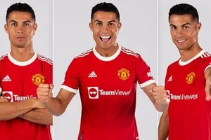 Man.United chính thức công bố Cristiano Ronaldo trở lại. 