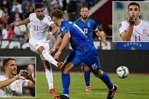 Ferran Torres tiếp tục tỏa sáng bằng những bàn thắng cho Tây Ban Nha