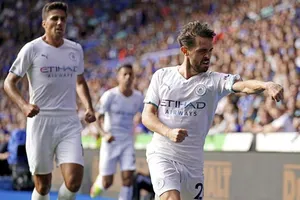 Màn ăn mừng mang đầy sự giải tỏa của Bernardo Silva. Ảnh: Getty Images