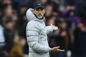 HLV Thomas Tuchel thất vọng khi chứng kiến quá nhiều sai lầm cá nhân. Ảnh: Getty Images