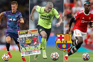 Dani Olmo (trái) và đặc biệt Erling Haaland, Paul Pogba được cho đang nằm trong danh sách mục tiêu của Braca.