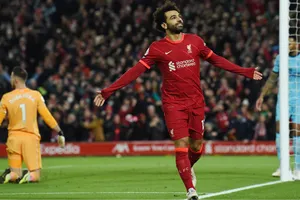 Mohamed Salah tiếp tục chinh phục kỷ lục ghi bàn. Ảnh: Getty Images