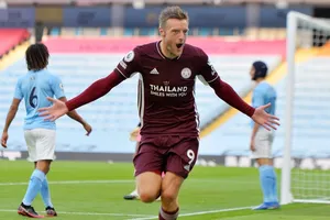 Jamie Vardy ghi hat-trick trong chiến thắng 5-2 của Leicester ở Etihad mùa qua, nhưng anh có thể sẽ vắng mặt hôm nay. 