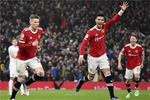 Scott McTominay và Cristiano Ronaldo tỏa sáng giúp Quỷ đỏ chiến thắng. Ảnh: Getty Images