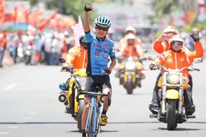 Cua-rơ Nguyễn Hoàng Sang. Ảnh: PHƯƠNG NAM