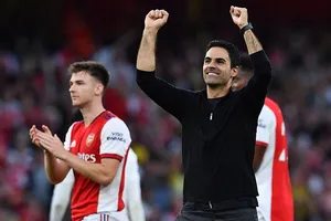 HLV Mikel Arteta chuẩn bị cam kết tương lai tại Arsenal thêm 3 năm. Ảnh: Getty Images