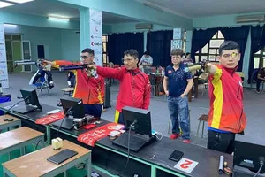 Bắn súng Việt Nam sẽ thi đấu giải tiền SEA Games từ ngày 12-4. Ảnh: MINH CHIẾN 