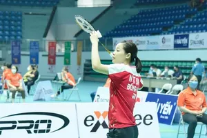 VĐV Thùy Linh sẽ thi đấu giải vô địch châu Á 2022. Ảnh: Zoominton