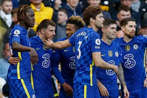 Chelsea đã gần hòa thành nhiệm vụ tốp 4. Ảnh: Getty Images