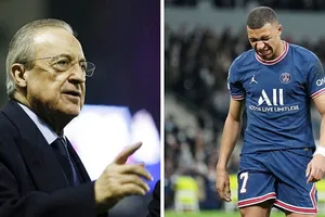Chủ tịch Real Madrid, Florentino Perez đã “lãng quên” Kylian Mbappe.