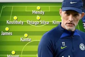 HLV Thomas Tuchel chỉ có thể hài lòng với hiện tại và chờ những điều tích cực sắp đến.