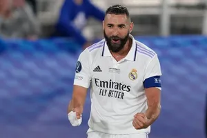 Karim Benzema tiếp tục phong độ ghi bàn tuyệt hảo của mình.