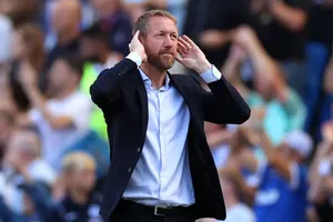 Graham Potter không bị phán xét về kết quả của Chelsea mùa này. Ảnh: Getty Images