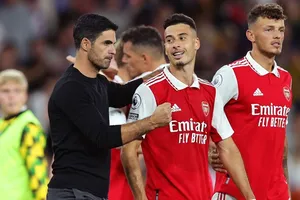 Mikel Arteta đầy tự tin Pháo thủ đã sẵn sàng trở lại đỉnh cao bóng đá Anh sau 18 năm. Ảnh: Getty Images 