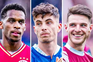 Ba mục tiêu hàng đầu của Arsenal: trung vệ Jurrien Timber, tiền đạo Kai Havertz, tiền vệ Declan Rice.