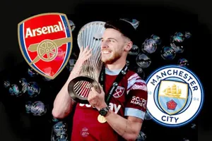 HLV Pep Guardiola đang xem Declan Rice là mục tiêu số 1 của mình trong mùa hè này.