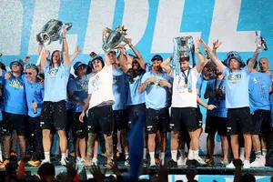 Man.City thành công tột đỉnh ở mùa giải vừa qua với 3 chiếc cúp danh giá nhất.