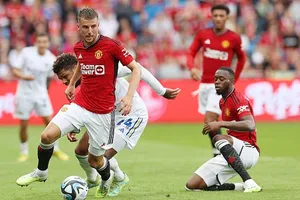 Tiền vệ Mason Mount có trận ra mắt trong màu áo mới Man.United.