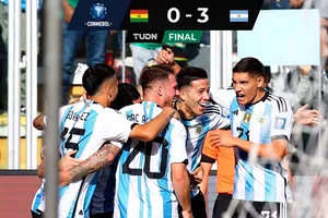 Argentina không có Lionel Messi trong đội hình vẫn dễ dàng đánh bại chủ nhà Bolivia 3-0.