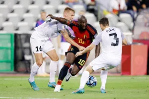 Romelu Lukaku ghi cú đúp giúp tuyển Bỉ đánh bại Estonia 5-0.