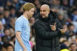 HLV Pep Guardiola cho biết ông rất vui mừng khi đội trưởng Kevin De Bruyne đã trở lại.
