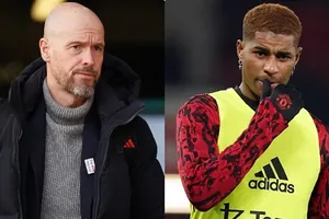 HLV Erik ten Hag chỉ nói rằng sự vắng mặt của tiền đạo Marcus Rashford là “vấn đề nội bộ”.