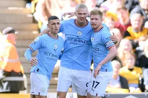 Phil Foden cùng Kevin De Bruyne và Erling Haaland là bộ 3 tấn công ưng ý nhất của Pep Guardiola.