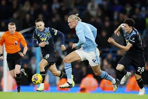 Erling Haaland đã có sự trở lại rất được mong đợi cho Man.City sau gần 2 tháng chấn thương.