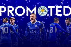 Leicester City đã được thăng hạng trở lại Premier League chỉ sau một năm.