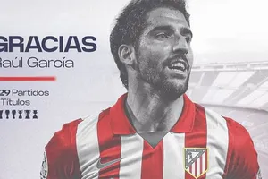 Atletico Madrid tri ân Raul Garcia - tiền vệ hiện thuộc biên chế Bilbao từng khoác áo đội bóng sẽ giải nghệ vào cuối mùa giải này