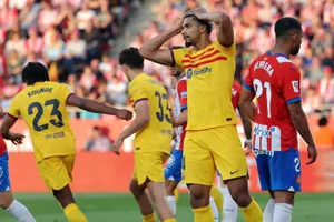 Barcelona tụt xuống vị trí thứ ba và suất dự Siêu cúp Tây Ban Nha đã nằm ngoài tầm tay.