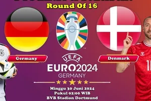Tuyển Đức quyết săn tìm chiến thắng trước Đan Mạch để giành một suất vào tứ kết.