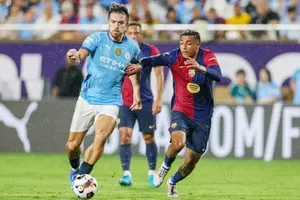 Pep Guardiola khen ngợi Jack Grealish khi Man.City và Barcelona hòa nhau 2-2.